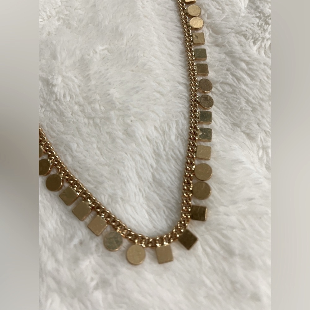 Nwt Sonoma Gold Color Costume Necklace